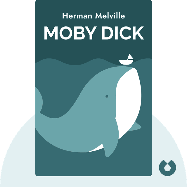 Moby Dick audiobook cover - One Man’s Obsession With Revenge Turns Into Self-Destruction