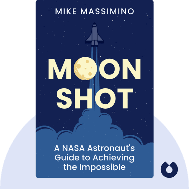 Moonshot audiobook cover - A NASA Astronaut's Guide to Achieving the Impossible