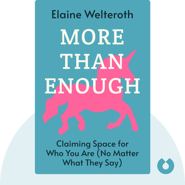 More Than Enough audiobook cover - Claiming Space for Who You Are (No Matter What They Say)