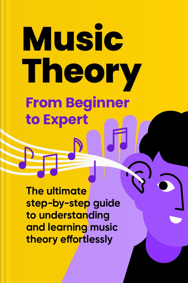 Music Theory audiobook cover - This gentle introduction to music theory helps listeners hear songs with fresh clarity—understanding pitch, notes, scales, chords, and rhythm—so music feels less like a mystery and more like a language they can lovingly recognize and enjoy.