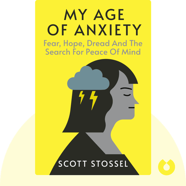 My Age of Anxiety audiobook cover - Fear, Hope, Dread and the Search for Peace of Mind