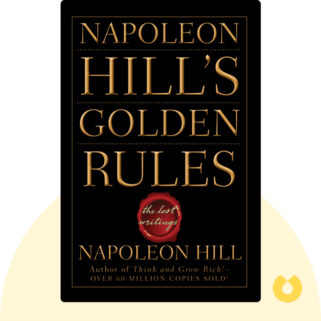Napoleon Hill’s Golden Rules audiobook cover - The Lost Writings