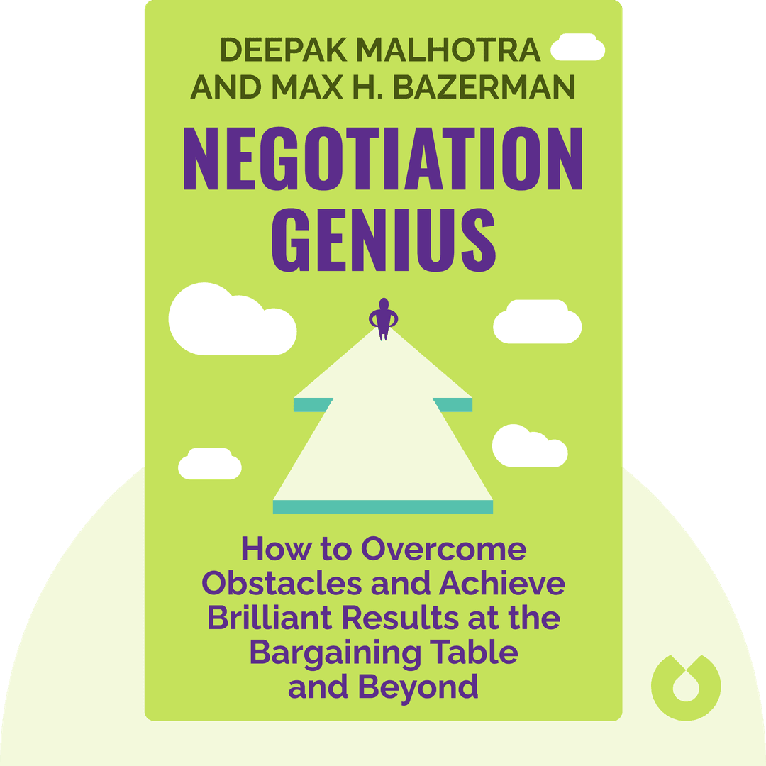 Negotiation Genius cover