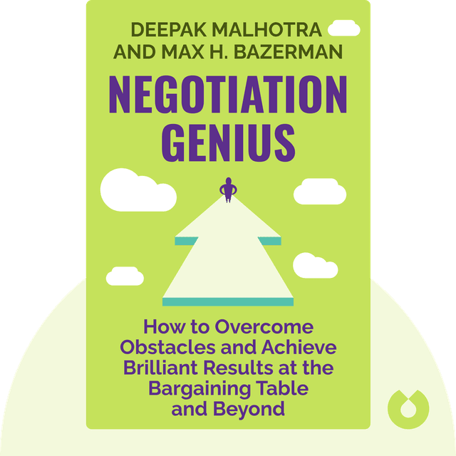 Negotiation Genius audiobook cover - How to Overcome Obstacles and Achieve Brilliant Results at the Bargaining Table and Beyond