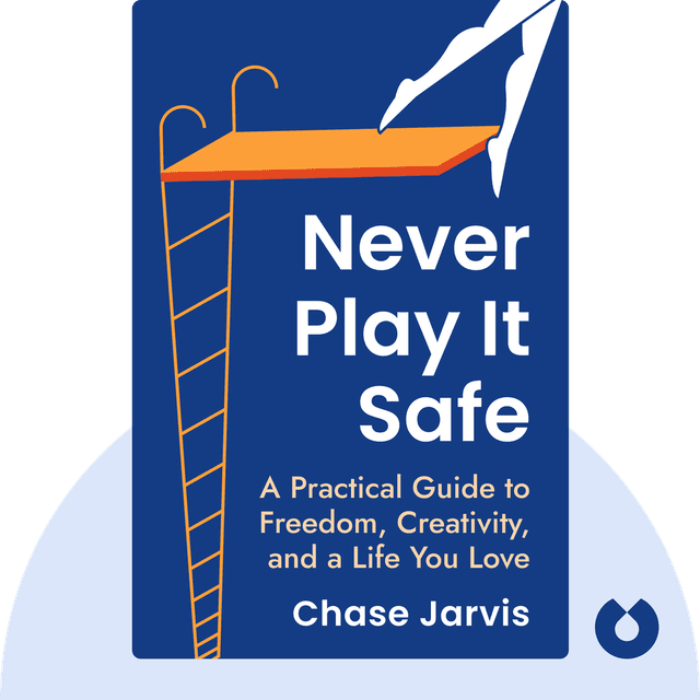 Never Play It Safe audiobook cover - A Practical Guide to Freedom, Creativity, and a Life You Love