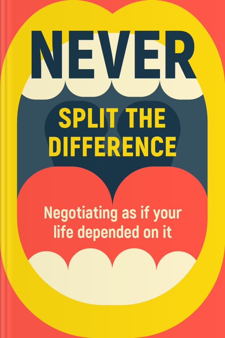 Never Split the Difference cover