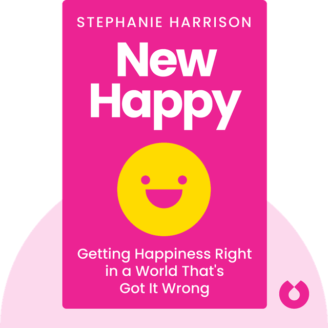 New Happy audiobook cover - Getting Happiness Right in a World That's Got It Wrong