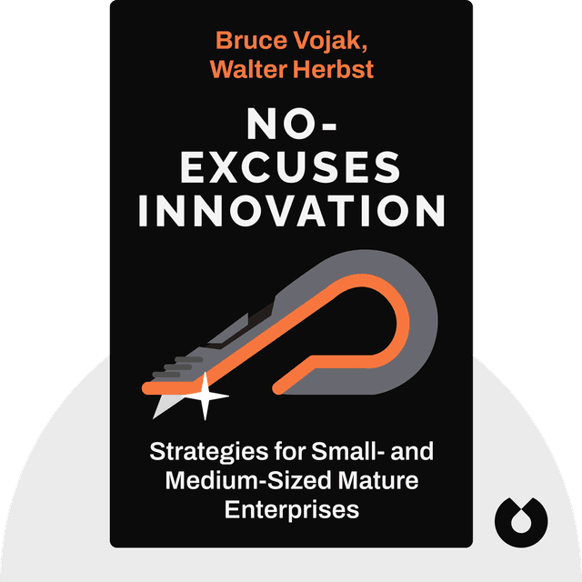 No-Excuses Innovation audiobook cover - Strategies for Small- and Medium-Sized Mature Enterprises