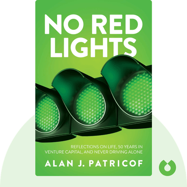 No Red Lights audiobook cover - Reflections on Life, 50 Years in Venture Capital, and Never Driving Alone