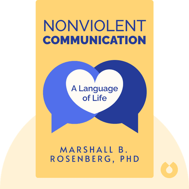 Nonviolent Communication audiobook cover - A Language of Life