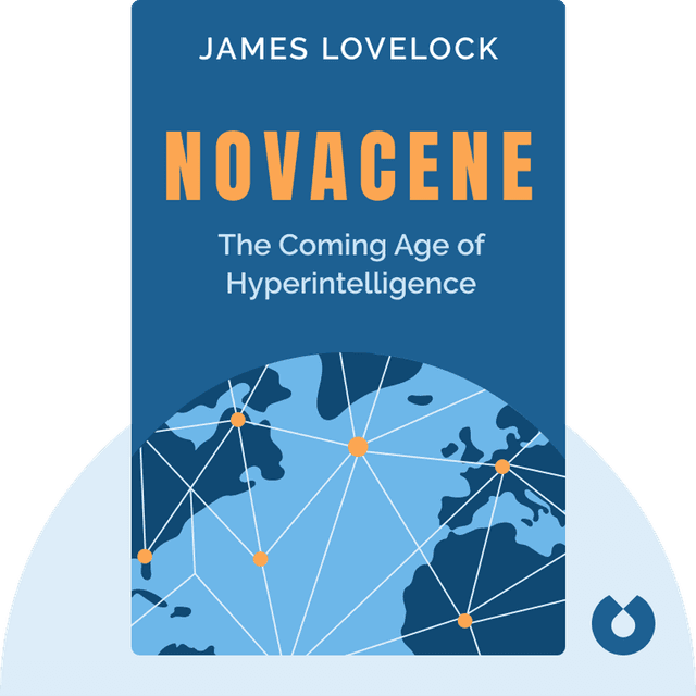 Novacene audiobook cover - The Coming Age of Hyperintelligence