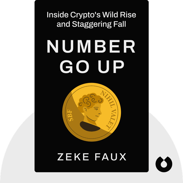 Number Go Up audiobook cover - Inside Crypto's Wild Rise and Staggering Fall