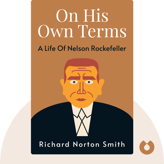 On His Own Terms audiobook cover - A Life of Nelson Rockefeller