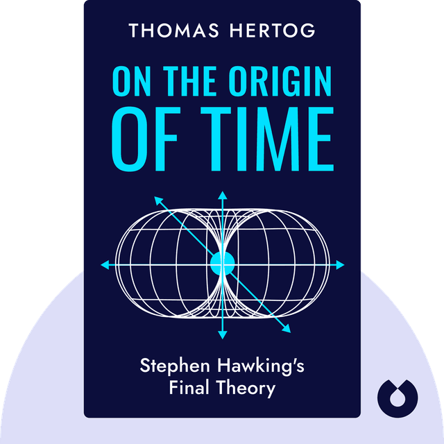 On the Origin of Time audiobook cover - Stephen Hawking's Final Theory