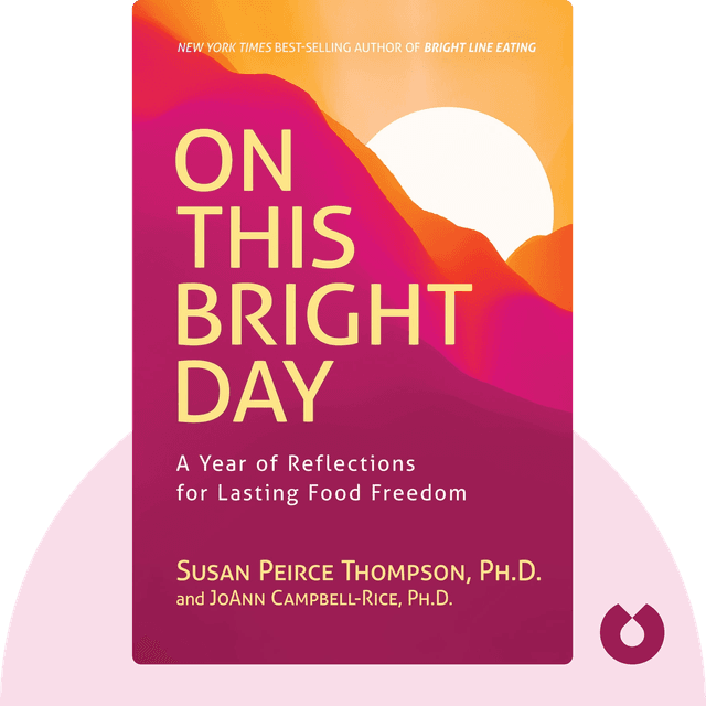 On This Bright Day audiobook cover - A Year of Reflections for Lasting Food Freedom