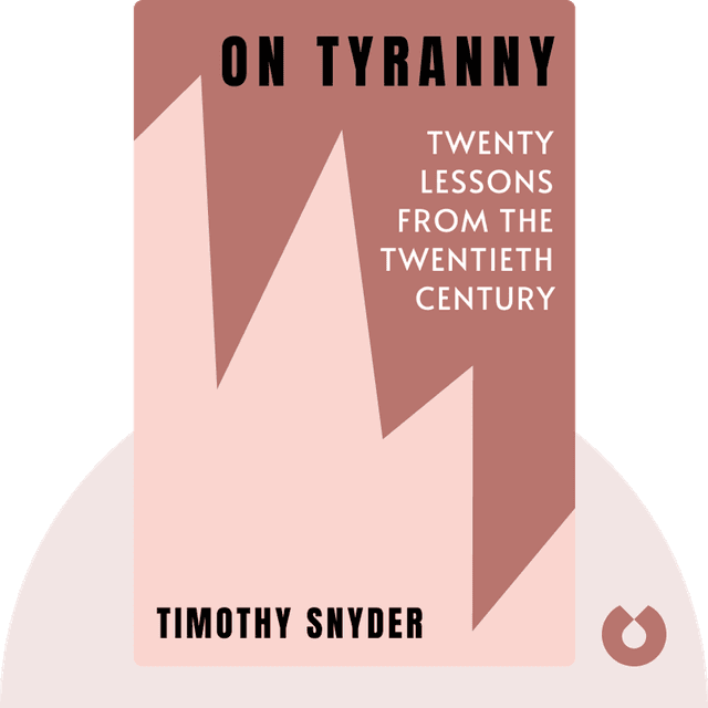 On Tyranny audiobook cover - Twenty Lessons from the Twentieth Century