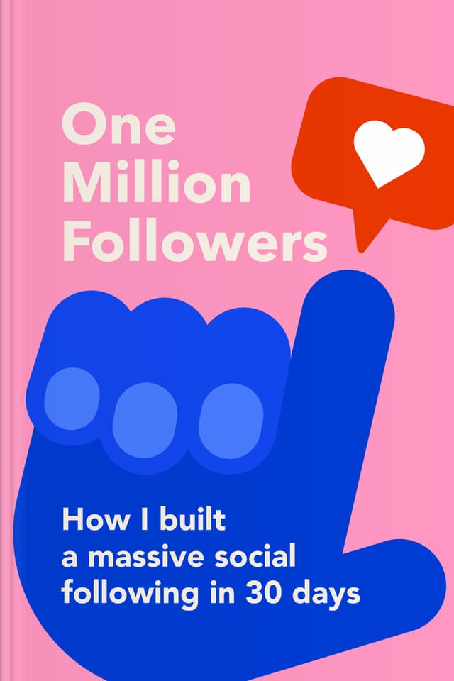 One Million Followers audiobook cover - In a world where attention is the real currency, this warm guide explores how creators and brands can use social media with intention—by testing what works, learning what people love to share, and building communities that grow beyond borders and platforms.