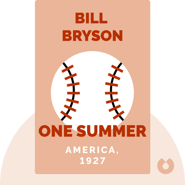 One Summer audiobook cover - America, 1927