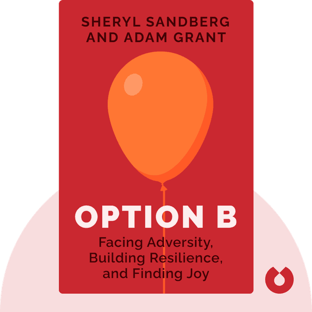 Option B audiobook cover - Facing Adversity, Building Resilience, and Finding Joy