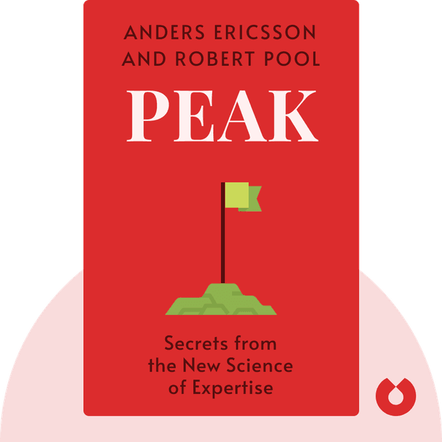 Peak audiobook cover - Secrets from the New Science of Expertise