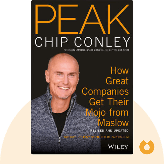 Peak audiobook cover - How Great Companies Get Their Mojo From Maslow