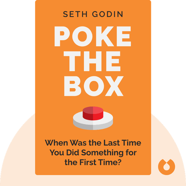 Poke the Box audiobook cover - When Was the Last Time You Did Something for the First Time?