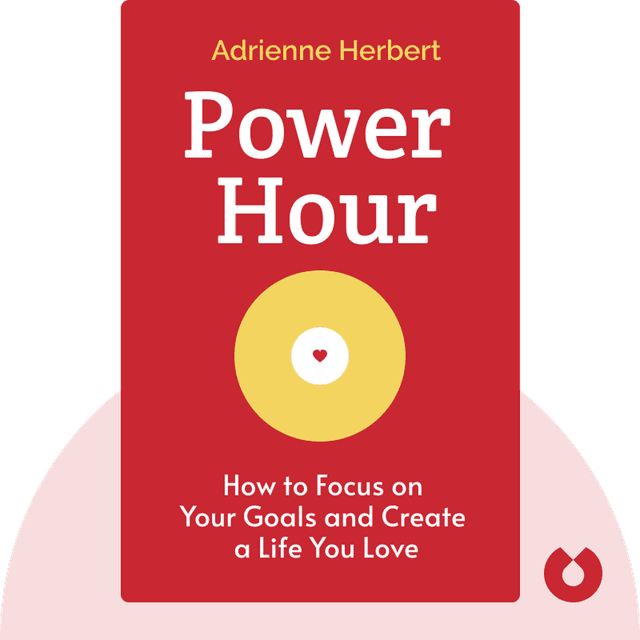 Power Hour audiobook cover - How to Focus on Your Goals and Create a Life You Love