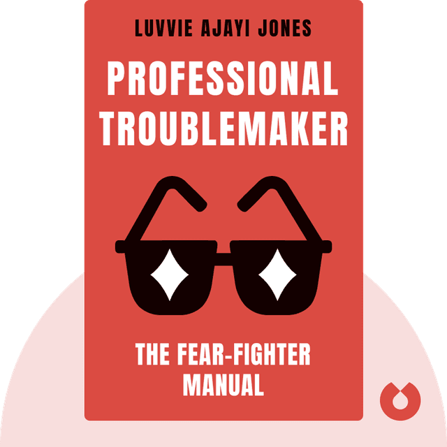 Professional Troublemaker audiobook cover - The Fear-Fighter Manual