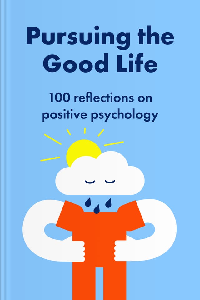 Pursuing the Good Life audiobook cover - This warm, research-grounded walk through positive psychology shows how happiness can be practiced—through small daily choices, savoring simple moments, strengthening relationships, and building a life shaped by work, love, play, and service, even when life stays imperfect.