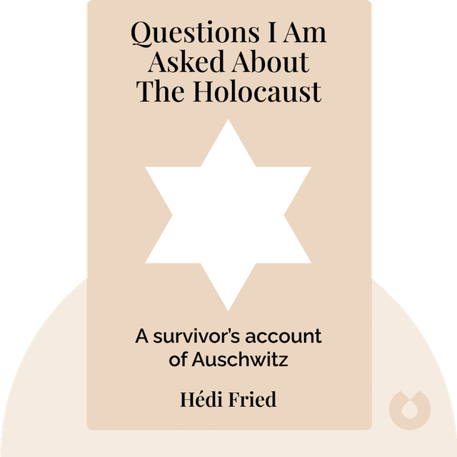 Questions I Am Asked About The Holocaust audiobook cover - A survivor’s account of Auschwitz