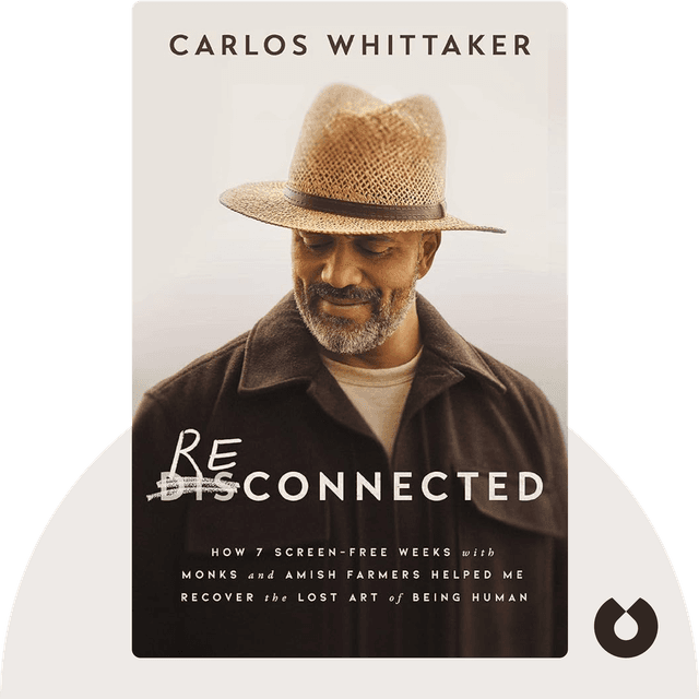 Reconnected audiobook cover - Seven Screen-Free Weeks to Rediscover the Art of Being Human