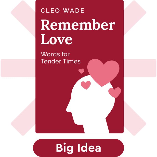 Remember Love audiobook cover - Words for Tender Times