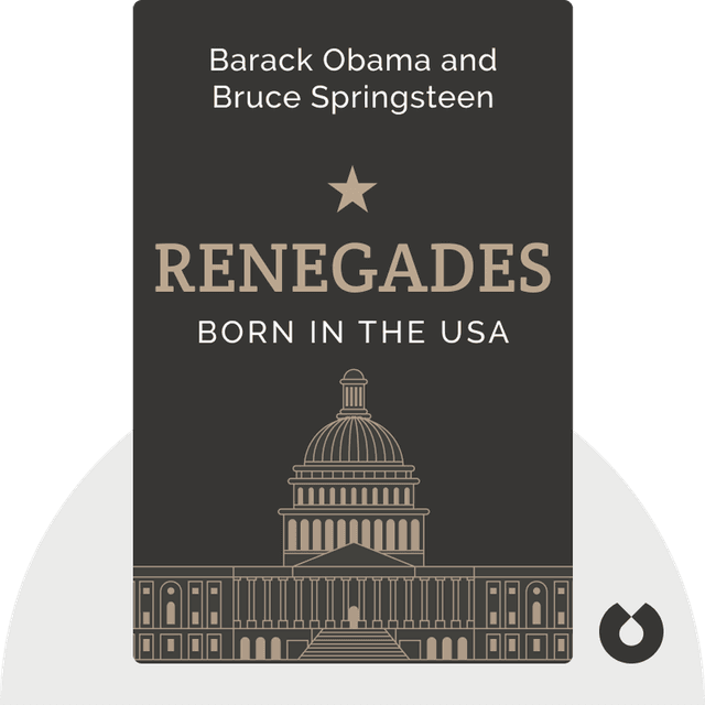 Renegades audiobook cover - Born in the USA