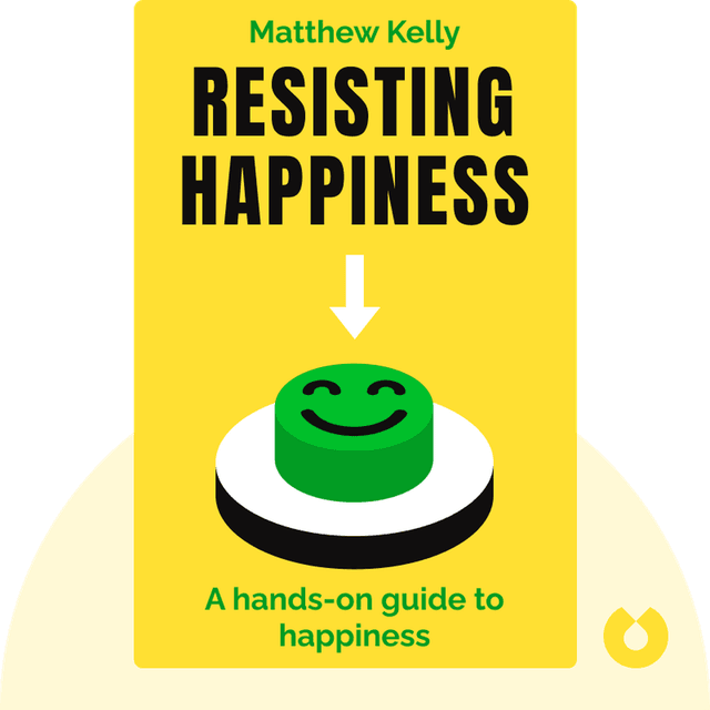 Resisting Happiness audiobook cover - A hands-on guide to happiness
