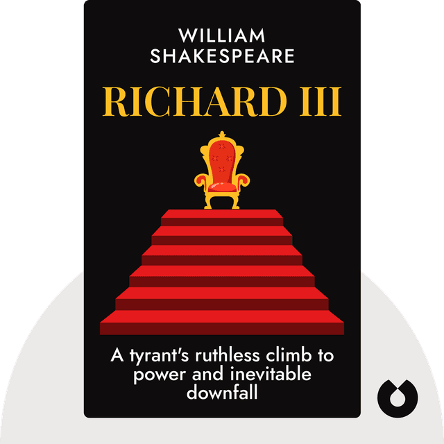 Richard III audiobook cover - A tyrant's ruthless climb to power and inevitable downfall