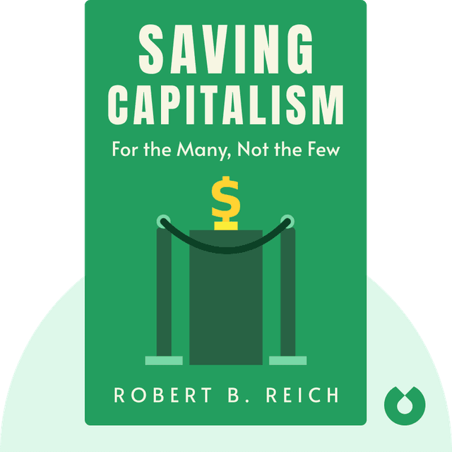 Saving Capitalism audiobook cover - For the Many, Not the Few