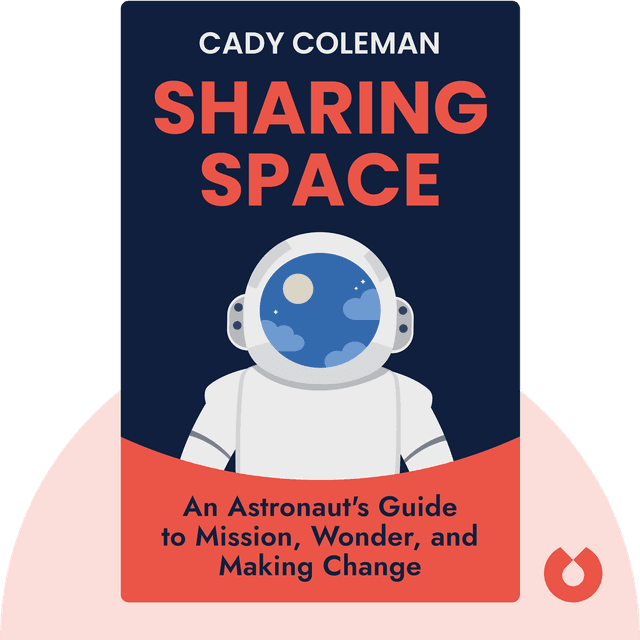 Sharing Space audiobook cover - An Astronaut's Guide to Mission, Wonder, and Making Change
