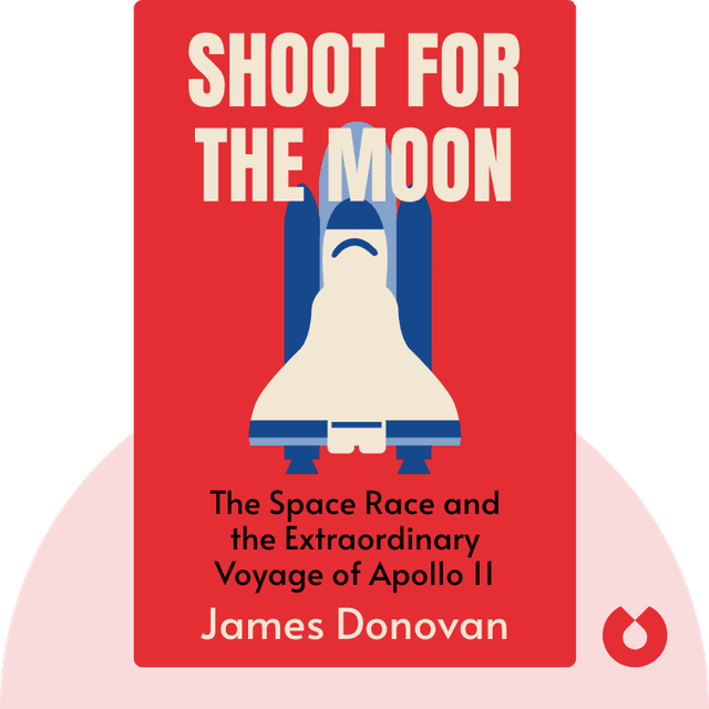 Shoot for the Moon audiobook cover - The Space Race and the Extraordinary Voyage of Apollo 11