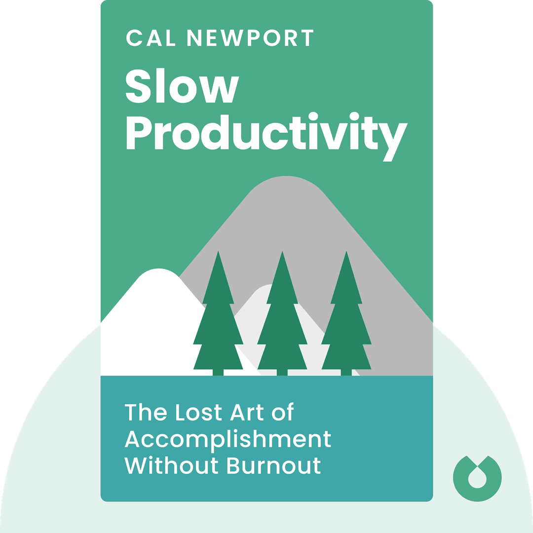 Slow Productivity cover