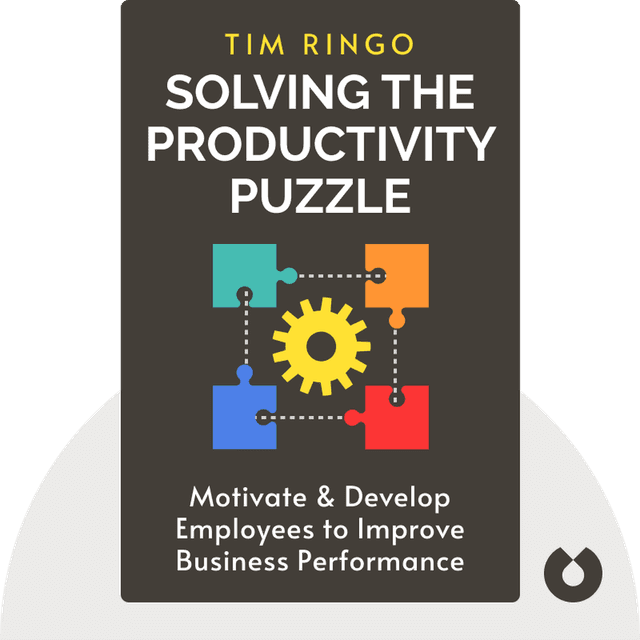 Solving the Productivity Puzzle audiobook cover - How to Engage, Motivate and Develop Employees to Improve Individual and Business Performance