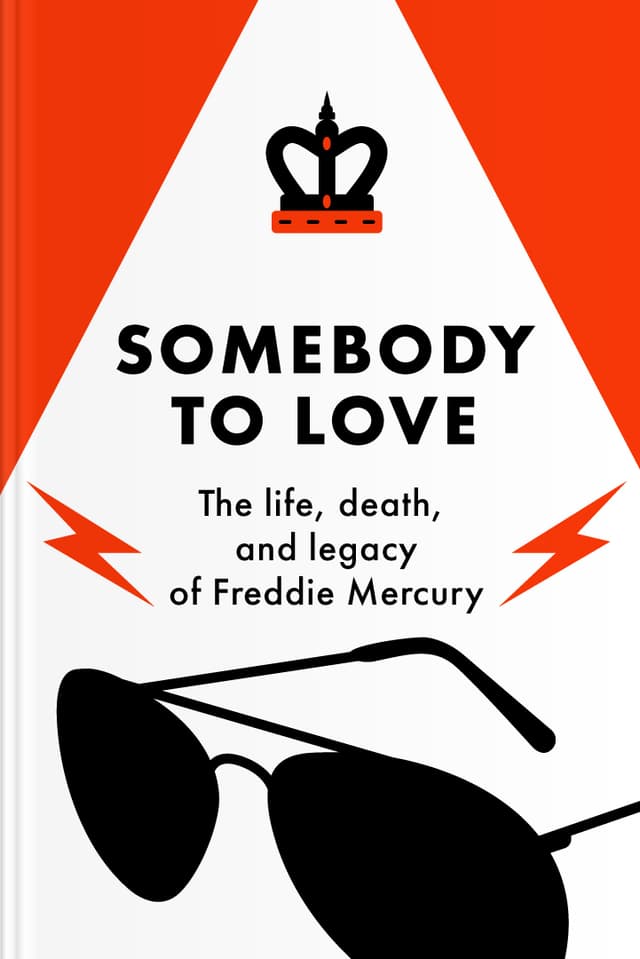 Somebody to Love audiobook cover - Travel gently through Freddie Mercury’s early life and the early years of HIV/AIDS—seeing how stigma and silence shaped real outcomes—while gathering practical, compassionate reminders about authenticity, sexual health, early testing, and treating every person with dignity.