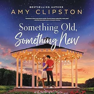 Something Old, Something New audiobook cover - In the small town of Flowering Grove, Christine is quietly building her dream antique mall when her sister’s ex-boyfriend, Brent, limps back into town with a busted career and a bruised heart. As they team up to help his great-aunt downsize, old secrets, family pressures, and buried feelings surface, forcing them both to decide whether they’ll keep living in the past or risk everything for a new future.