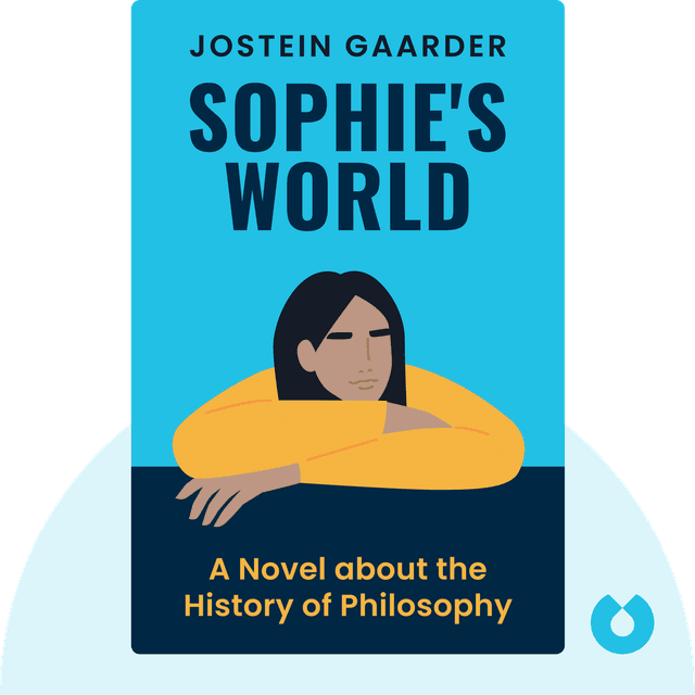 Sophie's World audiobook cover - A Novel about the History of Philosophy