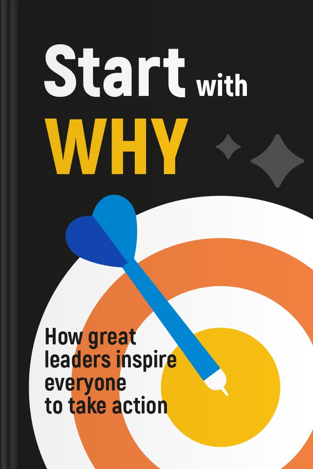 Start with Why audiobook cover - This warm, practical exploration invites listeners to reconnect with the deeper purpose behind what they do—because when “why” is clear, work feels meaningful, leadership becomes inspiring, and loyalty grows naturally, from the inside out.