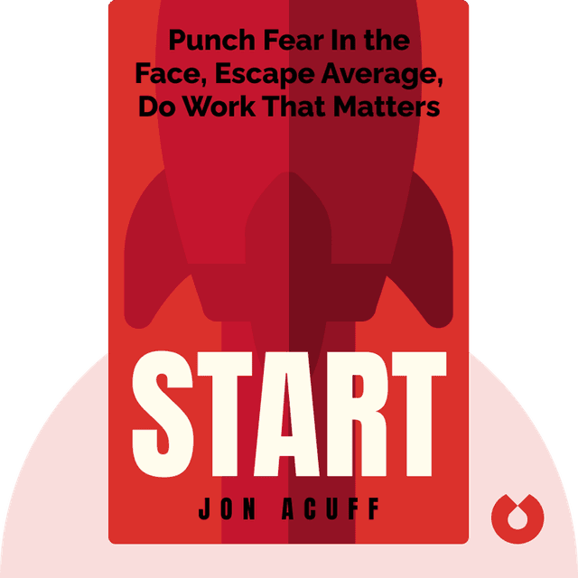 Start audiobook cover - Punch Fear In the Face, Escape Average, Do Work That Matters