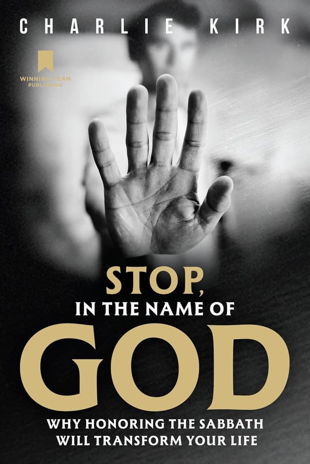 Stop in the Name of God: Why Honoring the Sabbath Will Change the World audiobook cover - A provocative faith-and-culture argument that says the modern world isn’t dying from a lack of information—but from a lack of holy stopping, where Sabbath becomes a spiritual reset, a social justice practice, and a blueprint for human freedom.