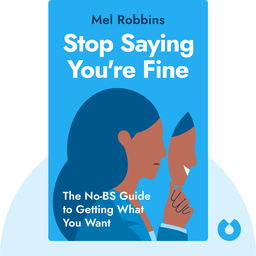 Stop Saying You're Fine cover