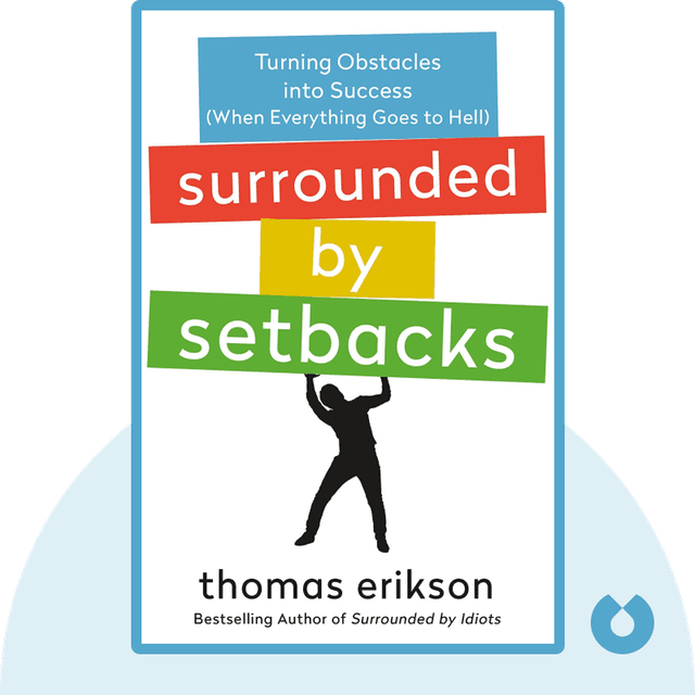 Surrounded by Setbacks audiobook cover - Turning Obstacles into Success (When Everything Goes to Hell)