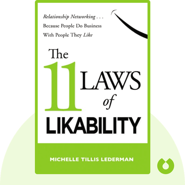 The 11 Laws of Likability audiobook cover - Relationship Networking … Because People Do Business with People They Like