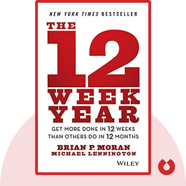 The 12 Week Year audiobook cover - Get More Done in 12 Weeks than Others Do in 12 months